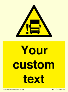 Custom warning blindspot